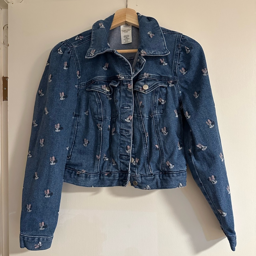 disney minnie mouse jean jacket